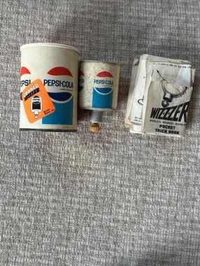 Vintage Mattel Pepsi Cola Canned Wiz-z-zer Toy Parts Advertising Collectible